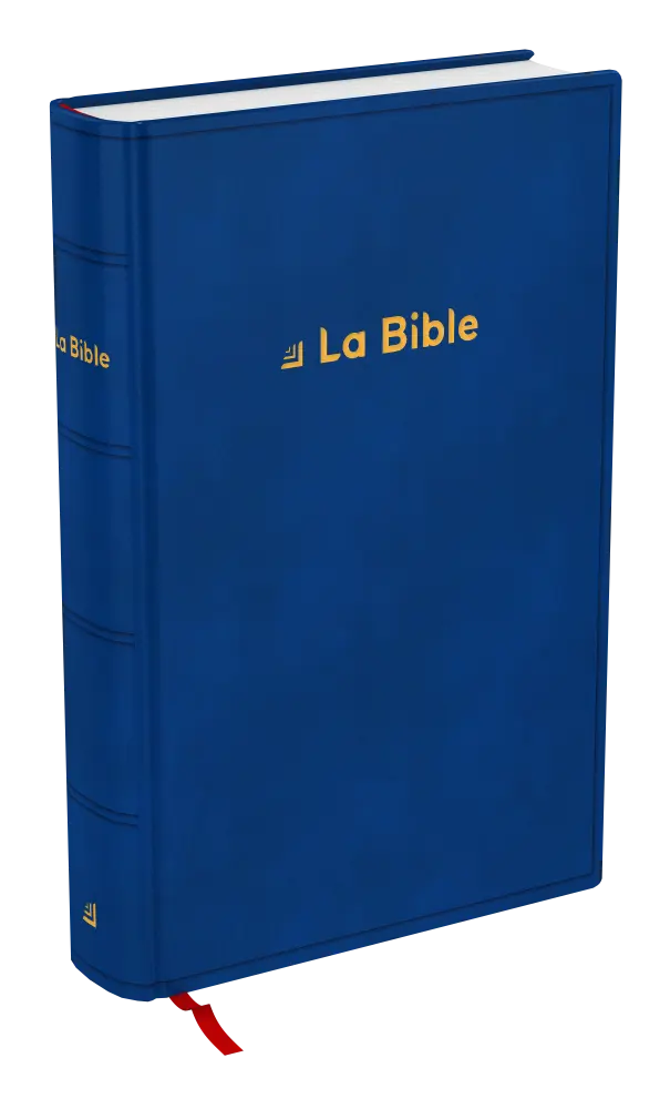 BIBLE DARBY REVISEE COMPACT RIGIDE BLEU