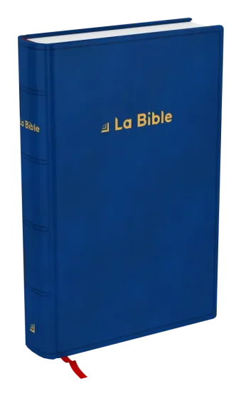 BIBLE DARBY REVISEE COMPACT RIGIDE BLEU