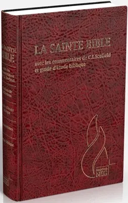 BIBLE NEG SCOFIELD RIGIDE SKYVERTEX BORDEAUX