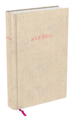 BIBLE DARBY REVISEE COMPACT RIGIDE LIN BEIGE
