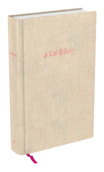 BIBLE DARBY REVISEE COMPACT RIGIDE LIN BEIGE
