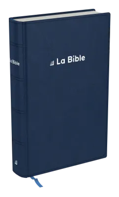 BIBLE DARBY REVISEE STANDARD SOUPLE BLEU TR ARGENT