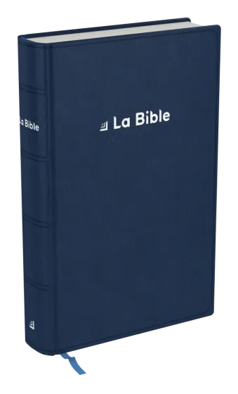 BIBLE DARBY REVISEE STANDARD SOUPLE BLEU TR ARGENT