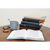 BIBLE DARBY ROLLE GRAND FORMAT SOUPLE DUOTONE SIMILICUIR BRUN/BEIGE