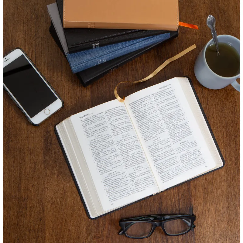 BIBLE DARBY MOYEN FORMAT HARDCOVER RIGIDE IMPRIMEE