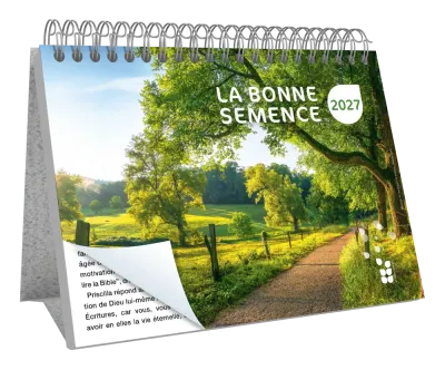 CALENDRIER BS FRANCAIS GRAND FORMAT GROS CARACTERES