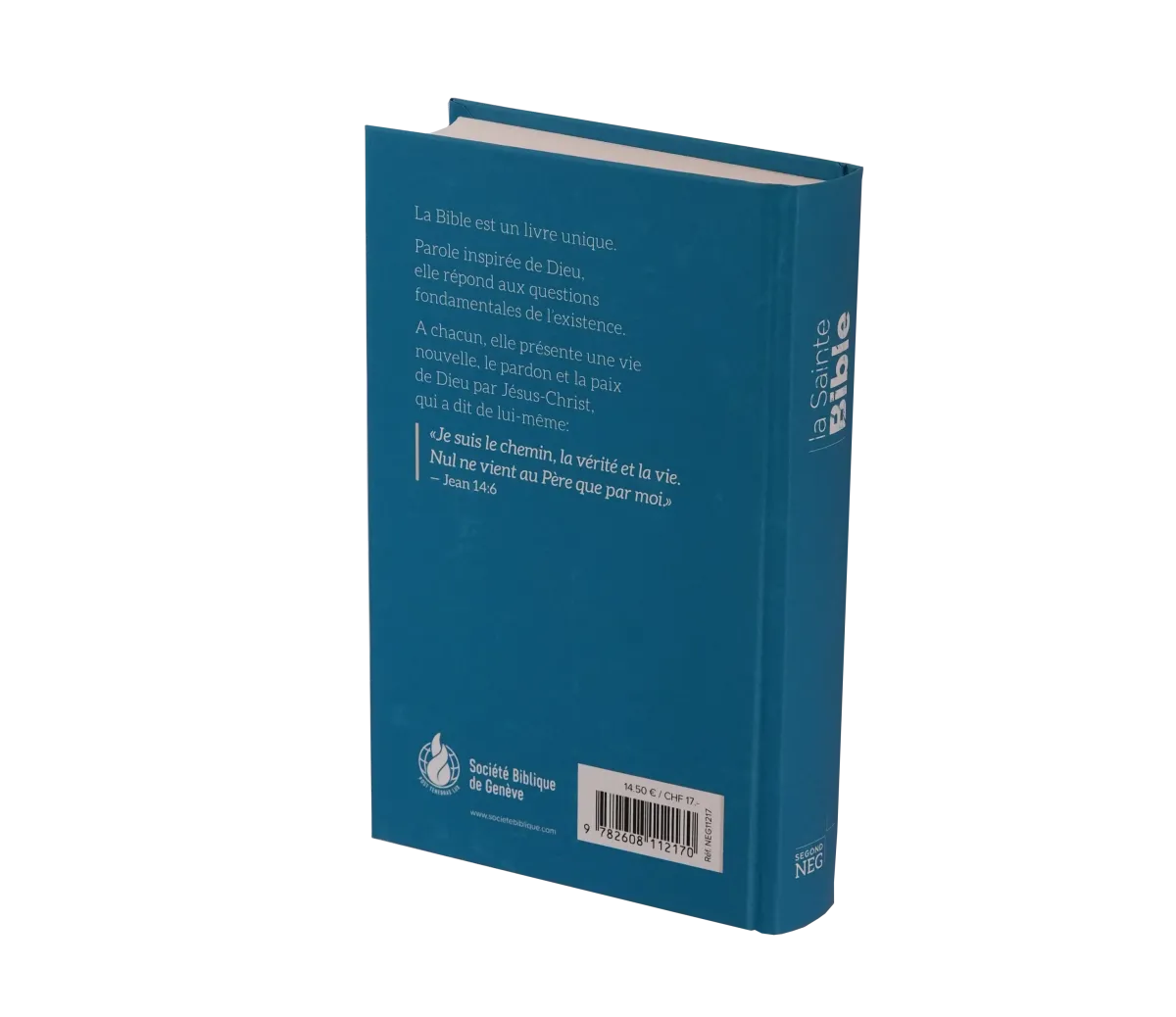 BIBLE SEGOND NEG COMPACT RIGIDE BLEU
