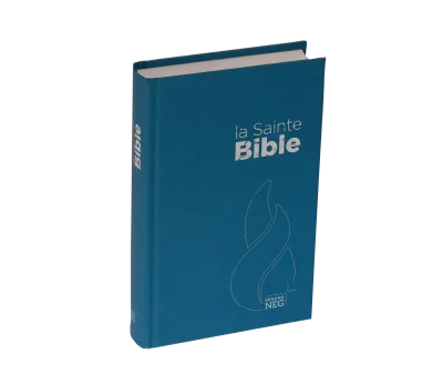 BIBLE SEGOND NEG COMPACT RIGIDE BLEU