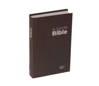 BIBLE SEGOND NEG, COMPACTE COUVERTURE RIGIDE BRUNE CHOCOLAT