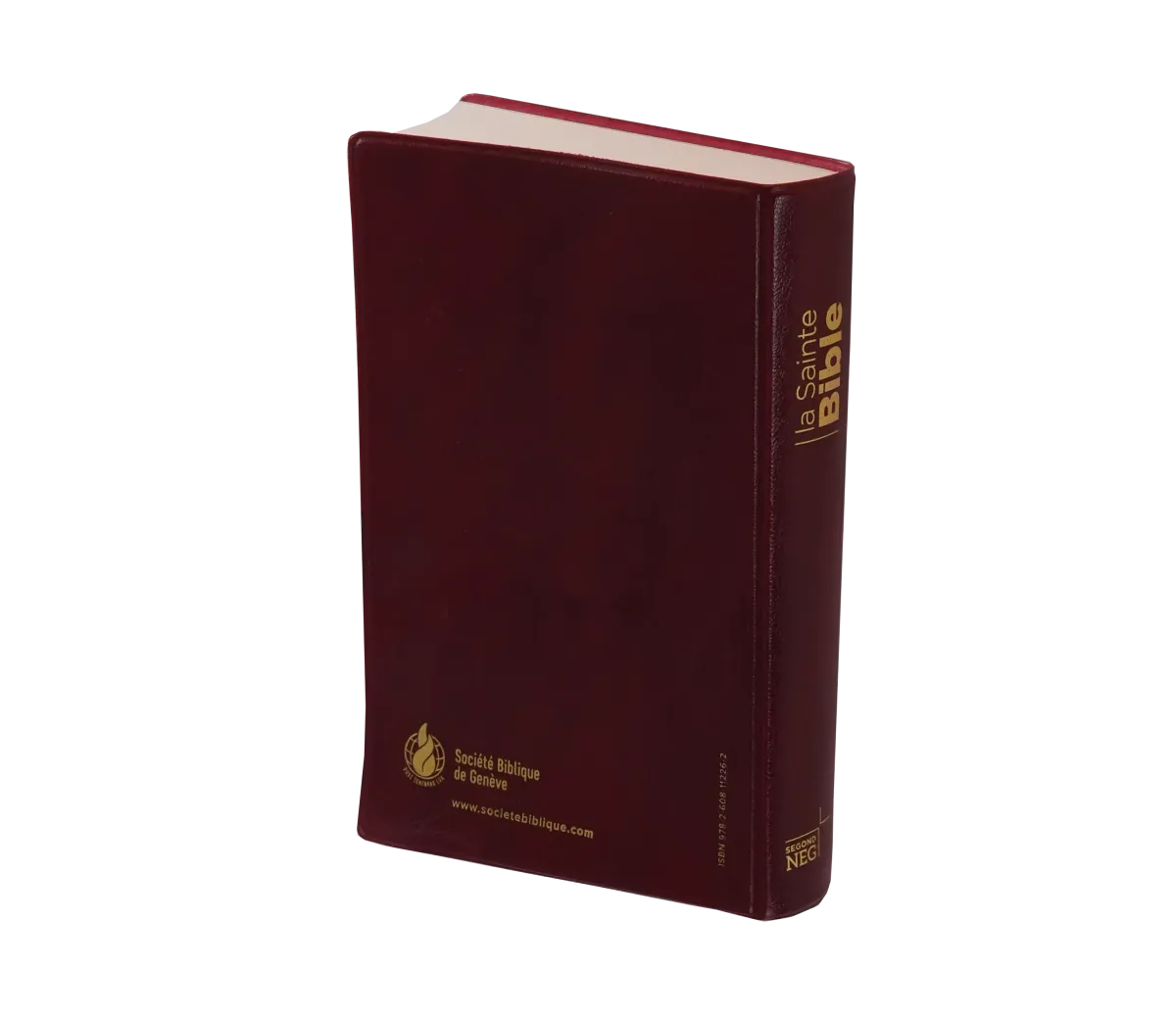 BIBLE NEG COMPACT PVC GRENAT