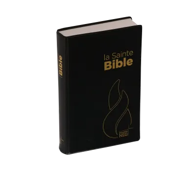BIBLE NEG COMPACT PVC NOIR