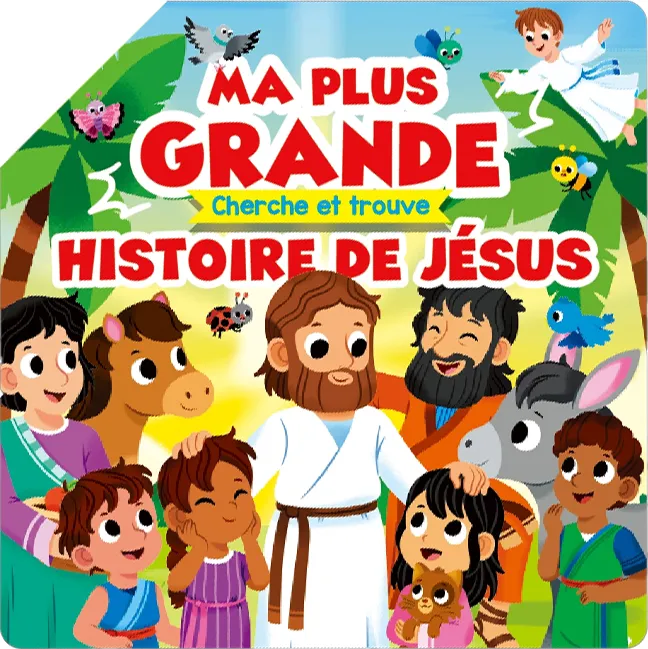 MA PLUS GRANDE HISTOIRE DE JESUS - CHERCHE ET TROUVE