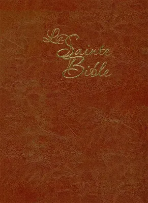BIBLE SEGOND 1910 GROS CARACTERES MARRON TR. OR ONGLETS