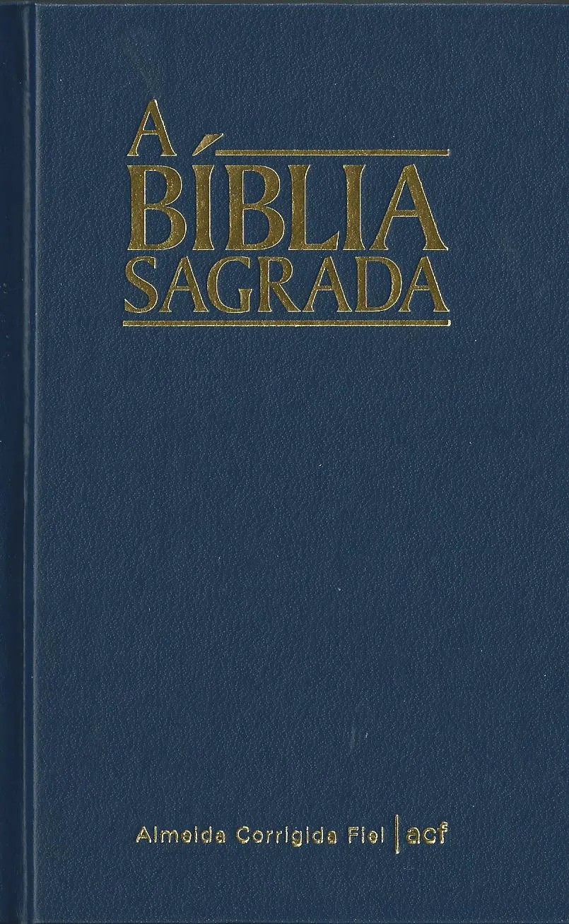 PORTUGAIS, BIBLE SOUPLE BLEU, BRESIL
