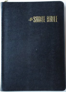 BIBLE SEGOND ESA841 CONFORT PU LEZARD NOIR FERM ECLAIRE- 841