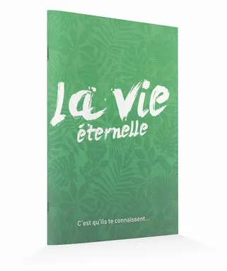 VIE ETERNELLE (LA) - C'EST QU'ILS TE CONNAISSENT - BROCHURE GROS CARACTERES