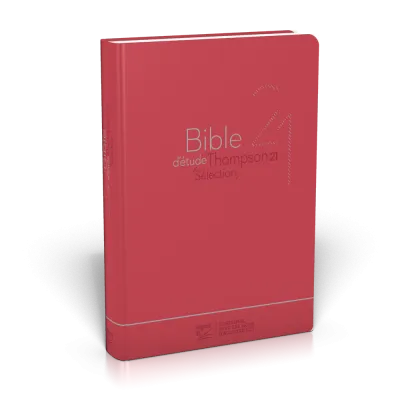 BIBLE D'ETUDE THOMPSON 21 SELECTION SOUPLE ROUGE