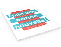 ENFIN UNE BONNE NOUVELLE - LE MESSAGE DE L'EVANGILE EN QUELQUES VERSETS CLES
