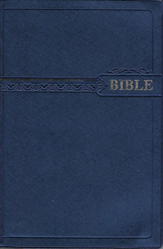 LINGALA BIBLE VINYLE BLEU