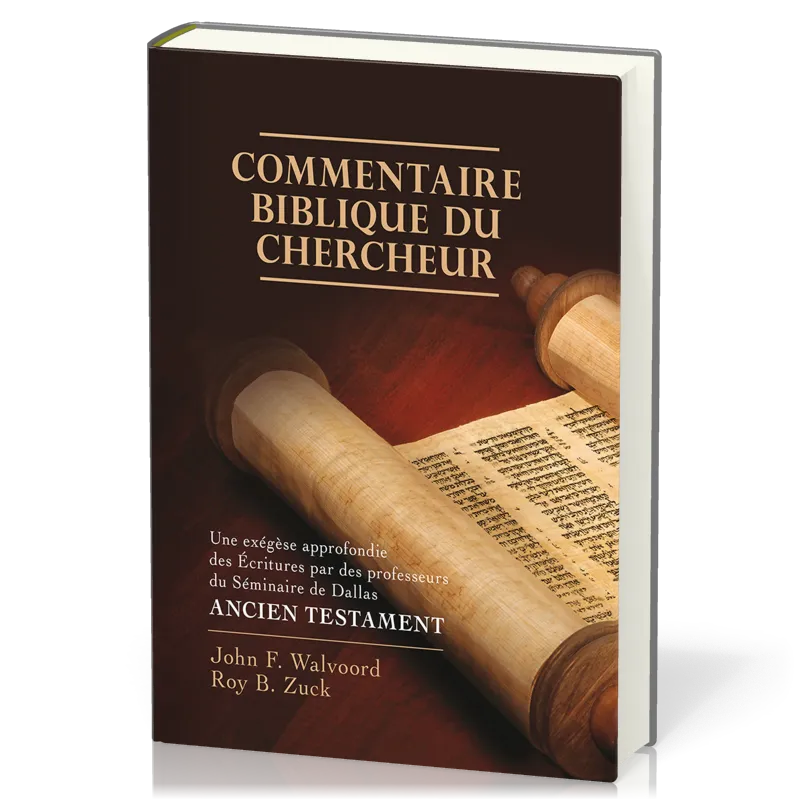 COMMENTAIRE BIBLIQUE DU CHERCHEUR - ANCIEN TESTAMENT