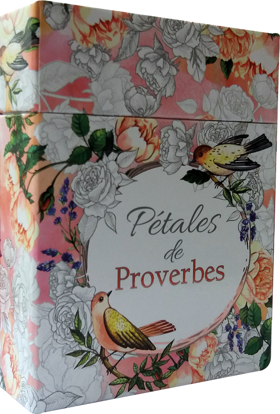 PETALES DE PROVERBES - MESSAGES A COLORIER POUR BENIR APAISER ET ENCOURAGER