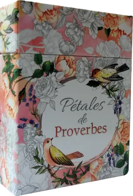 PETALES DE PROVERBES - MESSAGES A COLORIER POUR BENIR APAISER ET ENCOURAGER