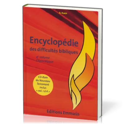 ENCYCLOPEDIE DES DIFFICULTES BIBLIQUES VOL. 8 NT - APOCALYPSE AVEC CDROM