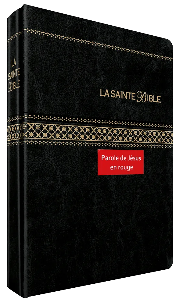BIBLE SEGOND 1910 ONGLETS - PAROLES DE JESUS EN ROUGE