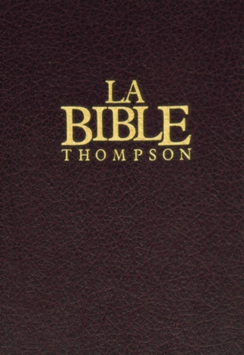BIBLE THOMPSON COLOMBE CARTONNEE
