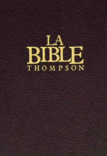 BIBLE THOMPSON COLOMBE CARTONNEE