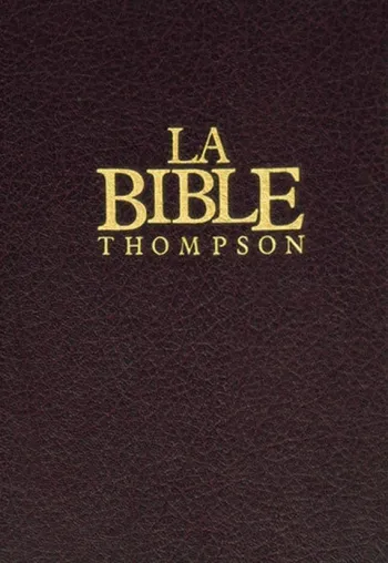 BIBLE THOMPSON COLOMBE CARTONNEE