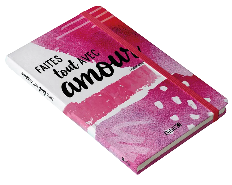 CARNET DE NOTES "FAITES TOUT AVEC AMOUR"