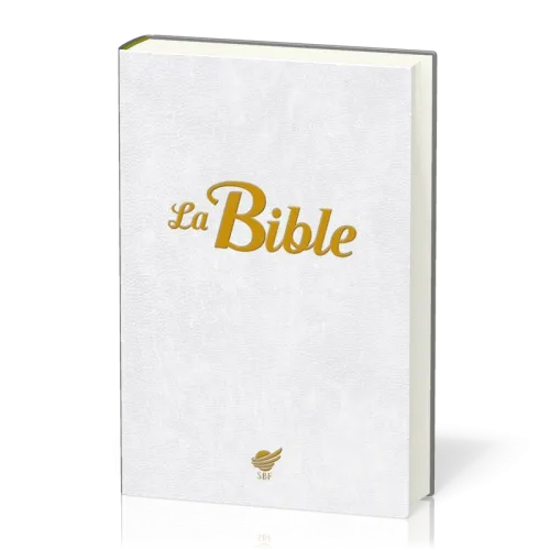 BIBLE SEGOND 1910 VIE PAROLES DE JESUS EN ROUGE SOUPLE BLANC NOUVELLE EDITION