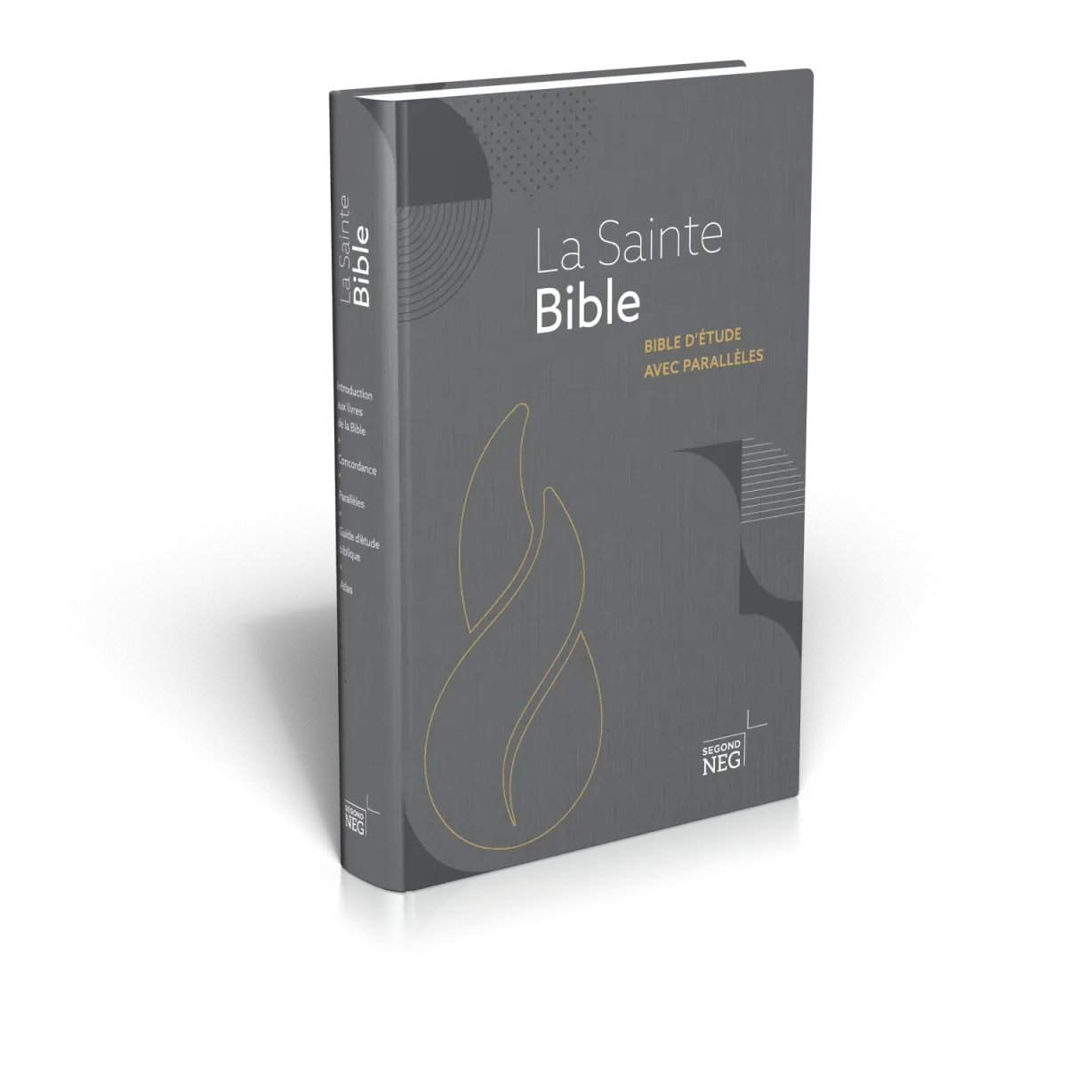 BIBLE NEG ETUDE A PARRALELES RIGIDE COUVERTURE ILLUSTREE