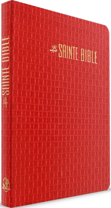 BIBLE SEGOND ESA896 SOUPLE PU ROUGE TEXAS - 896