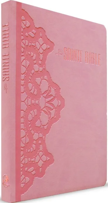 BIBLE SEGOND ESA872 SOUPLE PU DENTELLES ROSE - 872