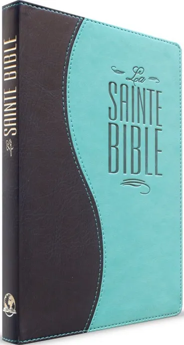 BIBLE SEGOND ESA295 PU DUO BLEU NUIT/TURQUOISE - 295