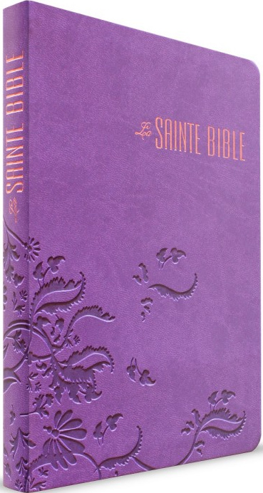 BIBLE SEGOND ESA766 SOUPLE PU PARME ARABESQUES - 766