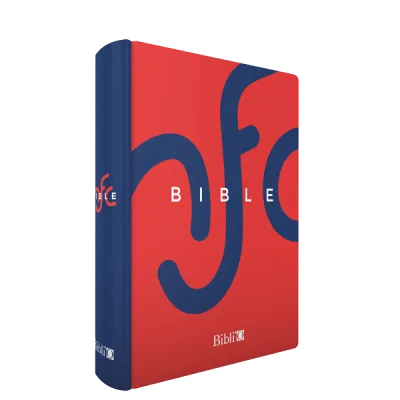 BIBLE NOUVELLE FR. COURANT RIGIDE BLEU SANS DEUTEROCANONIQUE
