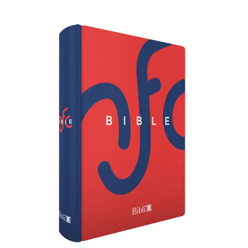 BIBLE NOUVELLE FR. COURANT RIGIDE BLEU SANS DEUTEROCANONIQUE