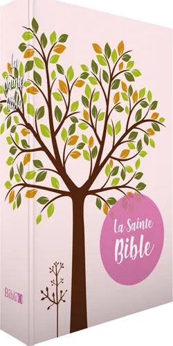 BIBLE SEGOND 1910 SIMILICUIR SOUPLE ROSE PALE ABRE TR. OR