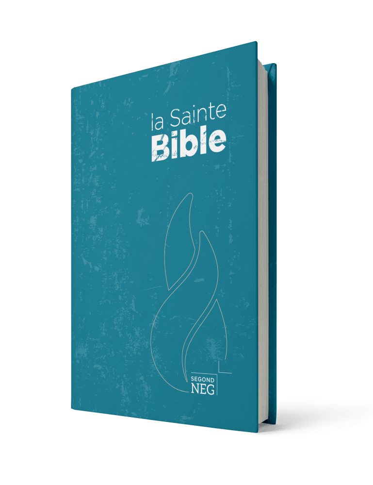 BIBLE SEGOND NEG COMPACT RIGIDE BLEU
