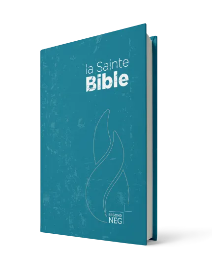 BIBLE SEGOND NEG COMPACT RIGIDE BLEU