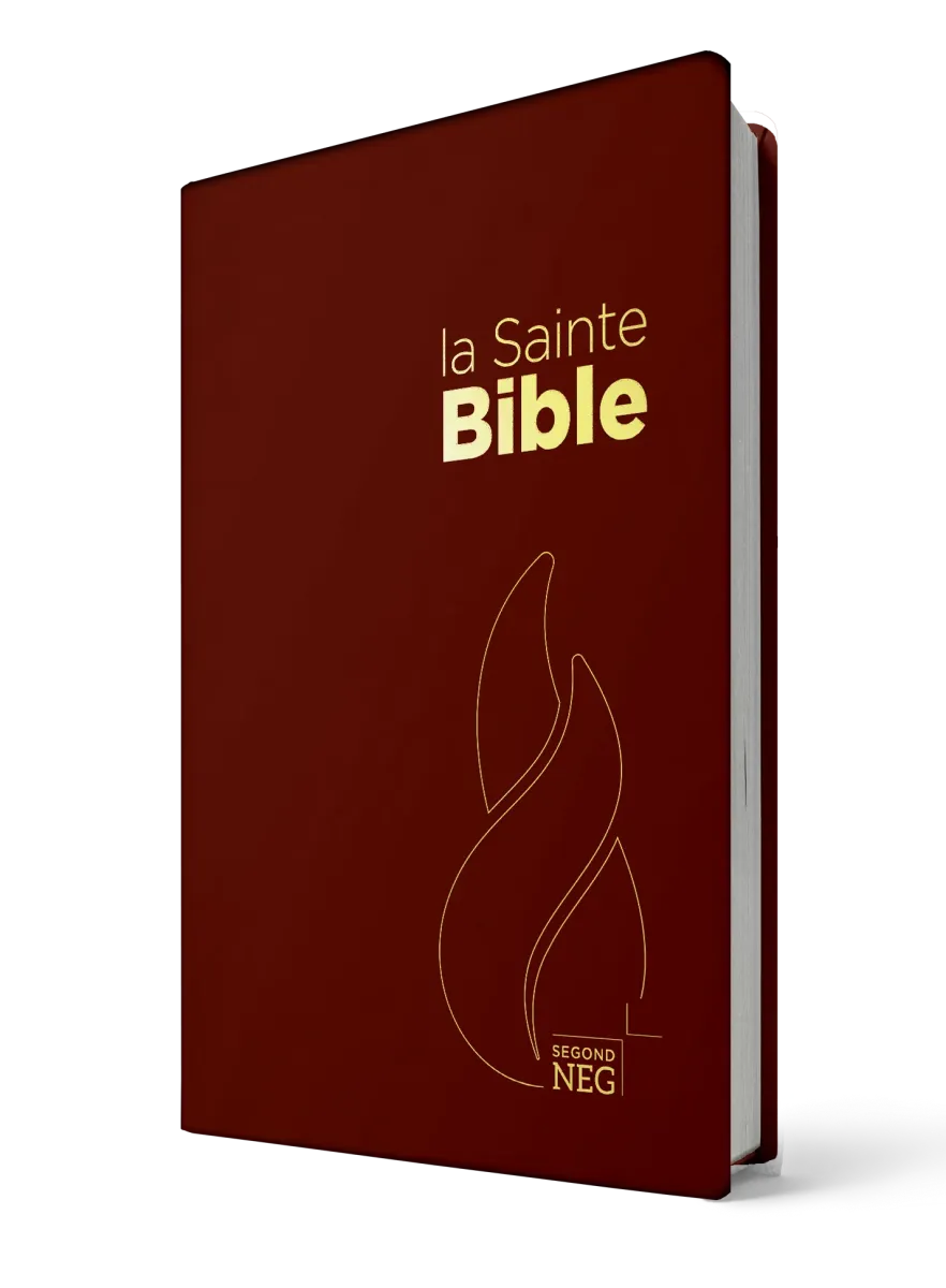 BIBLE NEG COMPACT PVC GRENAT