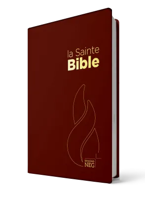 BIBLE NEG COMPACT PVC GRENAT