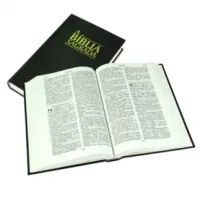 PORTUGAIS BIBLE ALMEIDA NOIR GRAND FORMAT