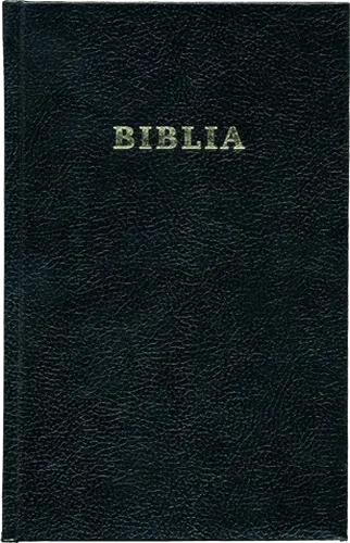 ROUMAIN BIBLE SIMILI NOIR