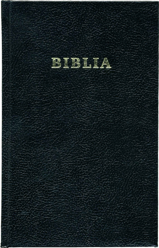 ROUMAIN BIBLE SIMILI NOIR