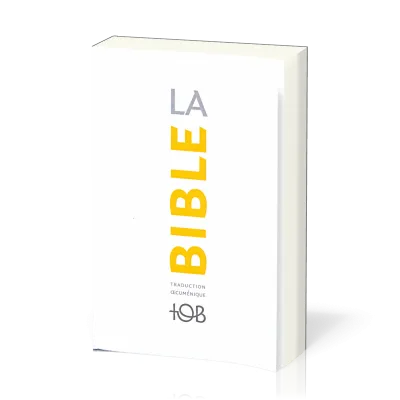 BIBLE TOB NOTES ESSENTIELLES BROCHEE NELLE EDITION