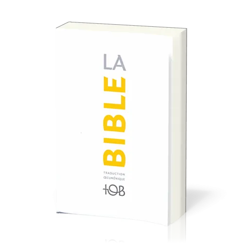 BIBLE TOB NOTES ESSENTIELLES BROCHEE NELLE EDITION